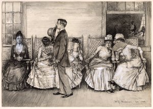 Une arrivée tardive - William Thomas Smedley